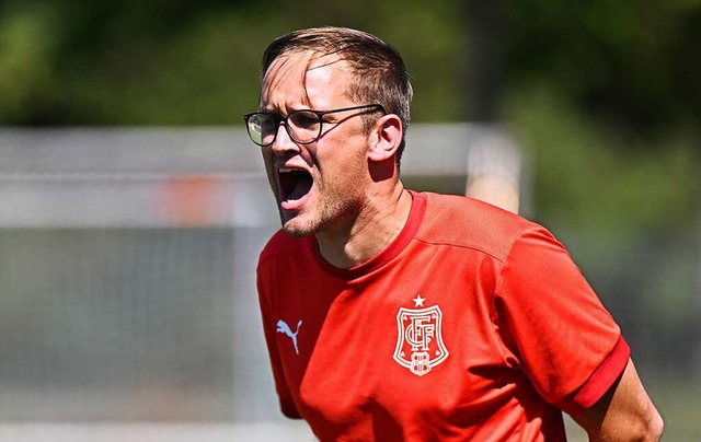 Auftrag Klassenerhalt: Fabian Niedeprm, neuer Trainer des FC Lffingen.  | Foto: Achim Keller