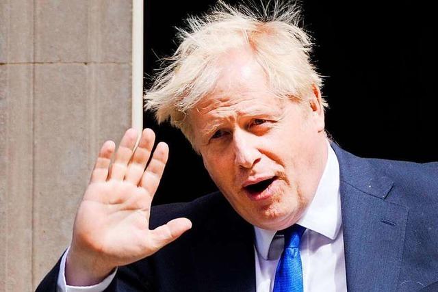 Er ist wieder da: Boris Johnson versucht ein politisches Comeback