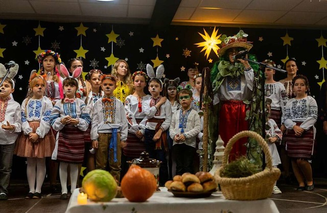 Ukrainische Weihnachtsfeier in Offenburg  | Foto: Susanne Kerkovius