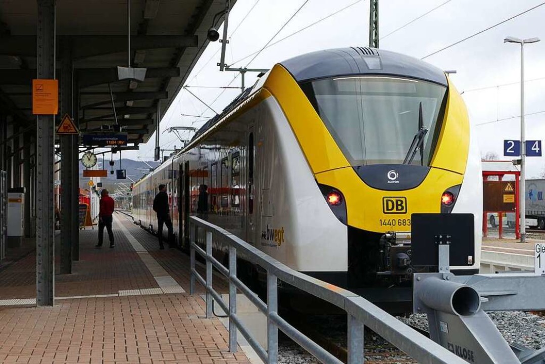 Fuhr nicht los: Die S-Bahn am Dienstag...n um 8.02 Uhr in Breisach (Symbolbild)  | Foto: Agnes Pohrt