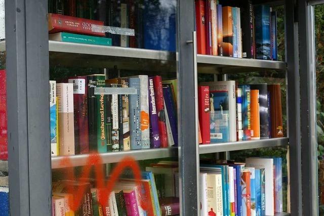 Immer mehr unbrauchbare Bücher in Bücherschränken in Bad Säckingen