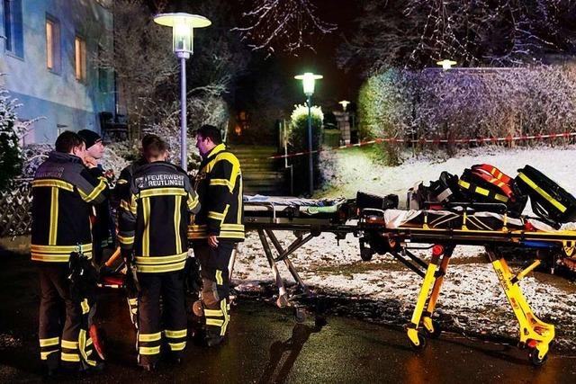 Drei Tote bei Brand in Reutlinger Pflegeheim - 