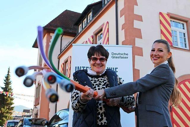 In Friesenheim wirbt die Firma Deutsche Glasfaser bald an Haustüren für den Ausbau des Netzwerks