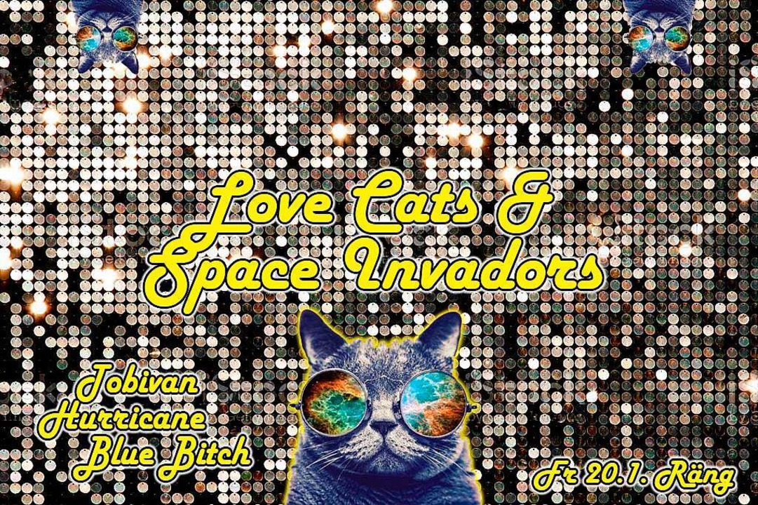 Zur Aftershow gibt es Love Cats And The Space Invadors.  | Foto: yulyao