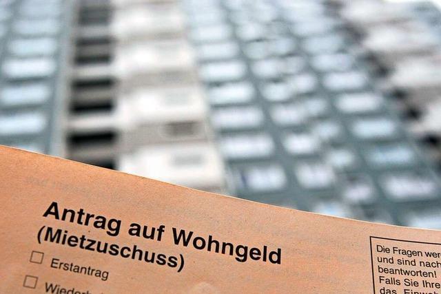 Die Zahl der Wohngeldanträge in Freiburg ist nicht extrem angestiegen