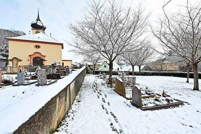 Der Friedhof von Freiburg-Ebnet wird Richtung Süden erweitert