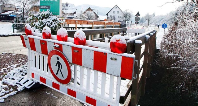 Die Sanierung von Brcken &#8211; wie ... auch im Haushalt der Gemeinde nieder.  | Foto: Heidi Fel