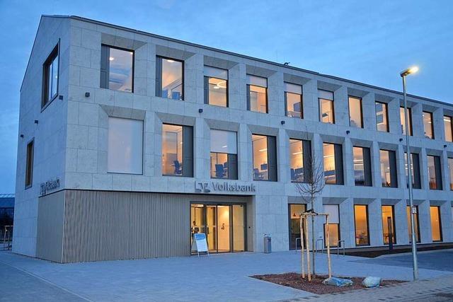 Die Ettenheimer Volksbank hat jetzt ein neues modernes Zuhause