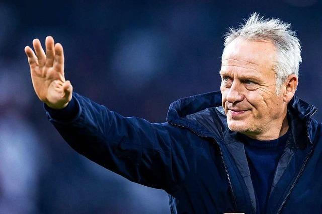 SC-Trainer Christian Streich: 