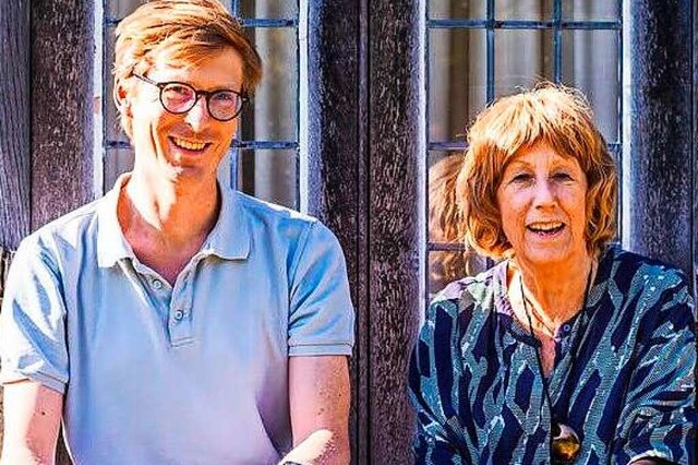 Will Bartlett mit Norma Winstone: Eine...er einzigen Aufnahmesession im Kasten.  | Foto: Curtis Schwartz