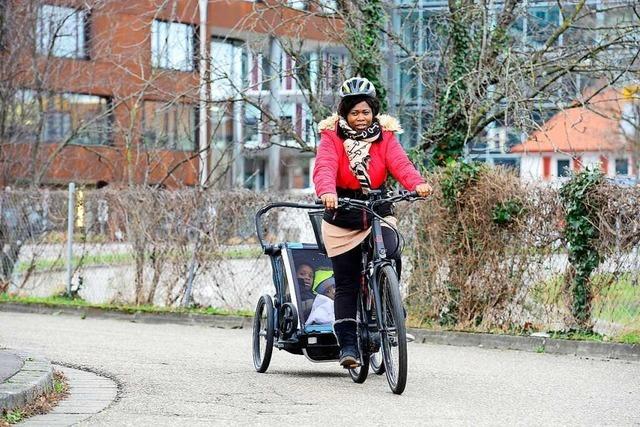 Warum diese Pflegerin von Freiburgern ein E-Bike gesponsert bekam