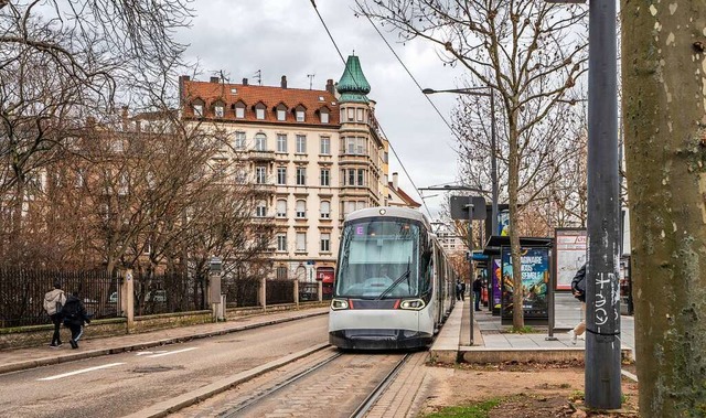 Für Straßburger Tramfahrer wurde ein Sicherheitspaket bereitgestellt. | Foto: teli Für Straßburger Tramfahrer wurde ein Sicherheitspaket bereitgestellt. | Foto: teli