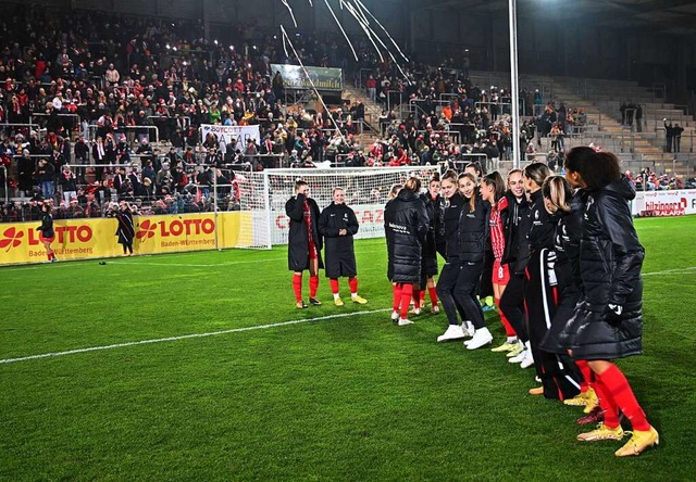 Die SC-Frauen tragen ihre Bundesligaspiele im Dreisamstadion aus.  | Foto: Achim Keller