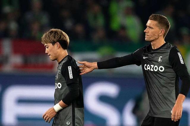 Der SC Freiburg geht gegen Wolfsburg baden