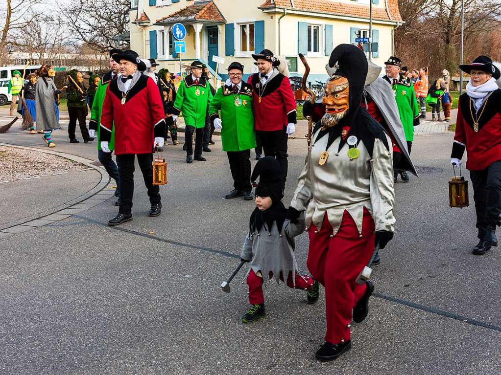 Impressionen des von den Denzlinger Welschkorngeistern organisierten Kindervogteitreffens