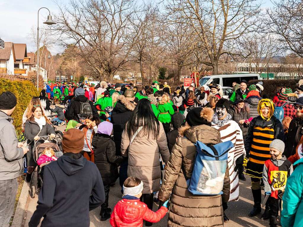 Impressionen des von den Denzlinger Welschkorngeistern organisierten Kindervogteitreffens