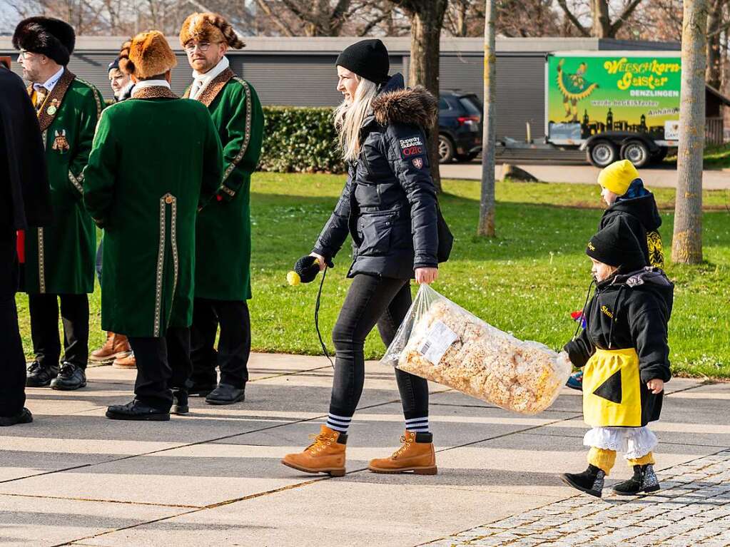 Impressionen des von den Denzlinger Welschkorngeistern organisierten Kindervogteitreffens