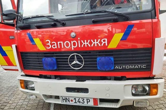 Warum aus Neustadt Feuerwehrfahrzeuge in die Ukraine gehen