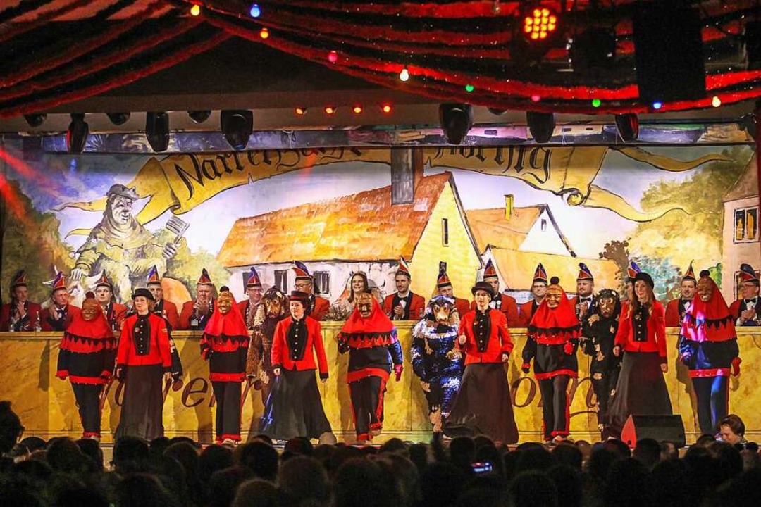 Auf der Bühne in Orschweier wurde dem Publikum einiges geboten.  | Foto: Adrian Hofmann