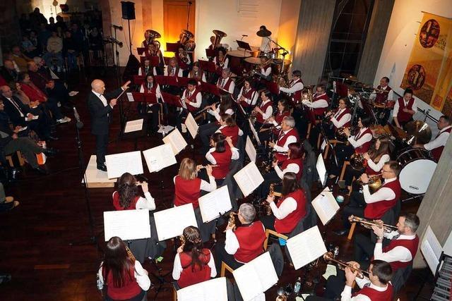 Dirigent Achim Lais spielt beim MV Tannenkirch knftig im Orchester mit