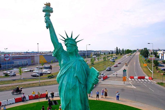 Freiheitsstatue bei Colmar.  | Foto: Thierry Gachon