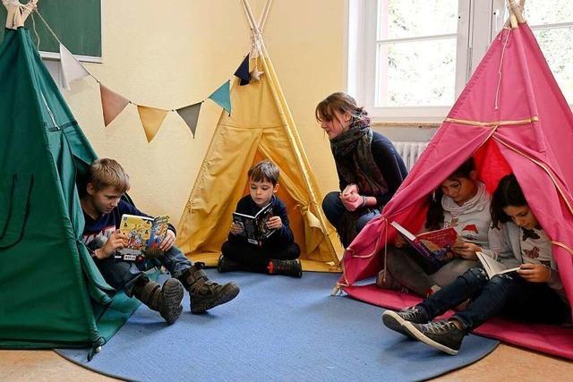 Sulzburger Grundschule hat einen eigenen Rückzugs- und Lernort für Leseratten