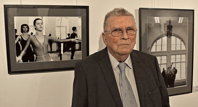 Hans-Joachim Stolz prsentiert im Alte... Ausstellung &#8222;Lebenswerk&#8220;.  | Foto: Hrvoje Miloslavic