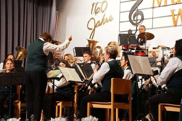 Winterkonzert lutete das Jubilumsjahr des Musikvereins Weisweil ein