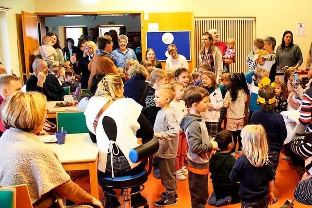 Kinder fhlen sich nach dem Umbau im Meienheimer Kindergarten pudelwohl