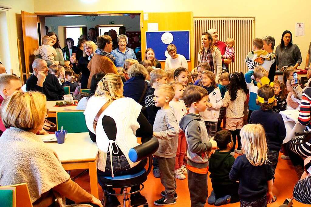 Kinder fühlen sich nach dem Umbau im Meißenheimer Kindergarten