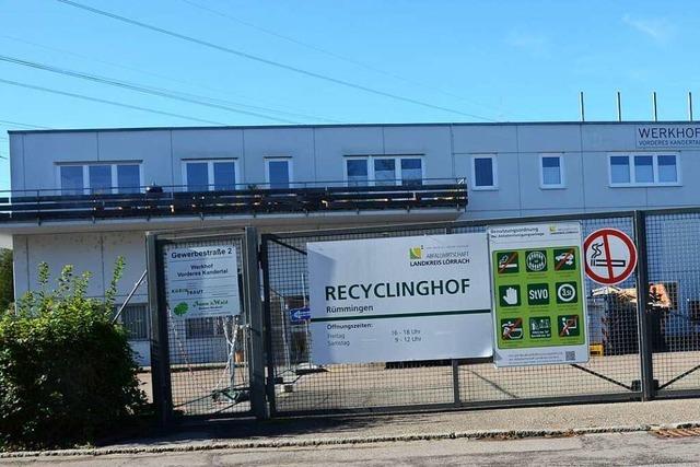 Rmmingen frchtet, seinen Recyclinghof zu verlieren