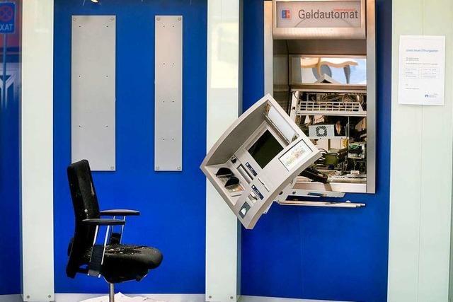 Bankraub ohne Pistole: Sprengungen von Geldautomaten sind das neue 