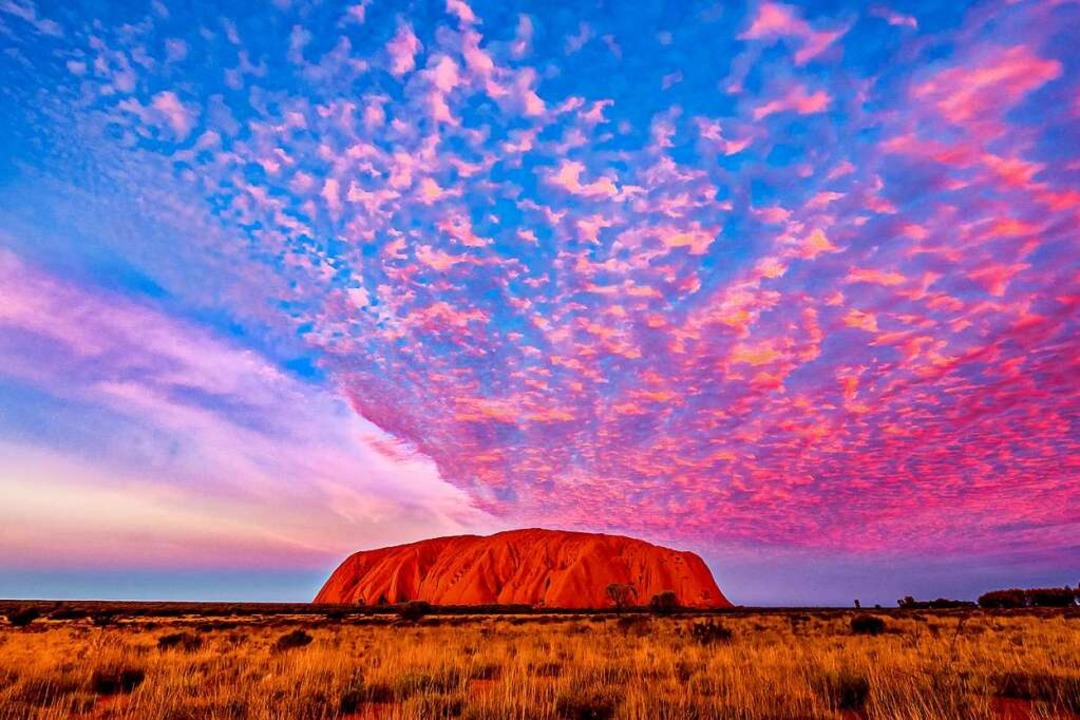 Im Herzen Australiens: der Uluru  | Foto: Aneta und Dirk Bleyer