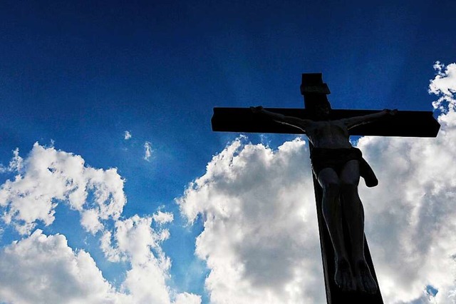 Ein Holzkreuz mit Jesusfigur  | Foto: Inga Kjer