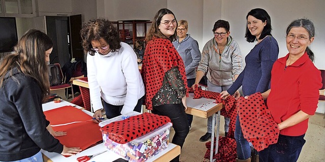 Die Mitglieder des Fanfarenzugs  Schwa...eln sich am Wochenende in Marienkfer.  | Foto: Hubert Bleyer