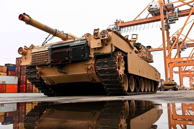 Ein M1A2 Abrams (Archivbild)  | Foto: MATEUSZ SLODKOWSKI (AFP)