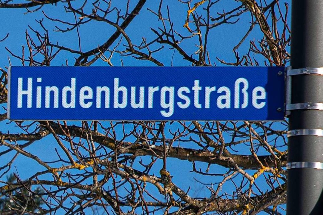 Erneut beschftigte der Straenname den Rat.  | Foto: Hubert Gemmert