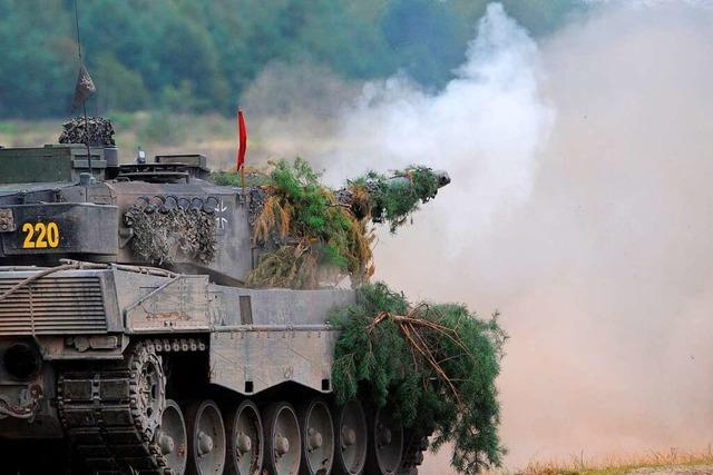 Deutschland liefert Leopard-Panzer – wieso?