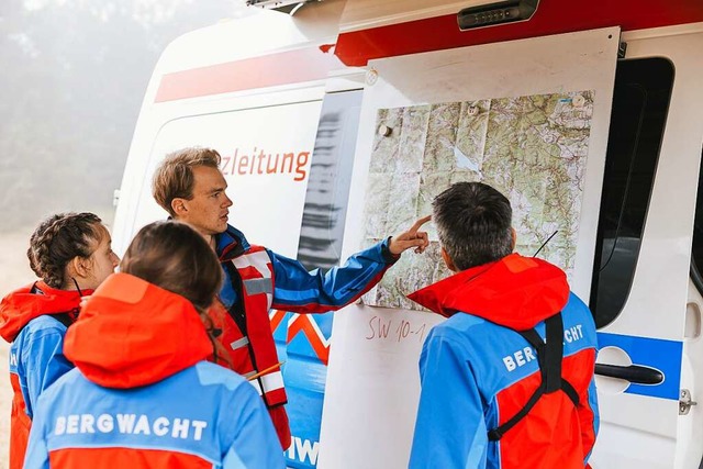 Die Bergwacht Schwarzwald bei einem Ei...nie zuvor in ihrem Bestehen verbuchen.  | Foto: Bergwacht Schwarzwald e.V.