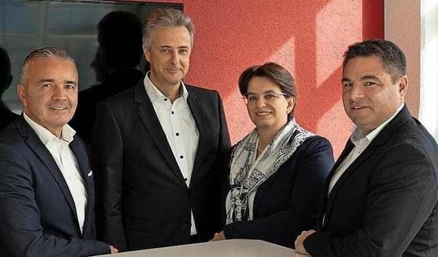 Der neue Vorstand der Grieshaber Logis...ja Tonne-Grieshaber und Christian Moog  | Foto: Grieshaber