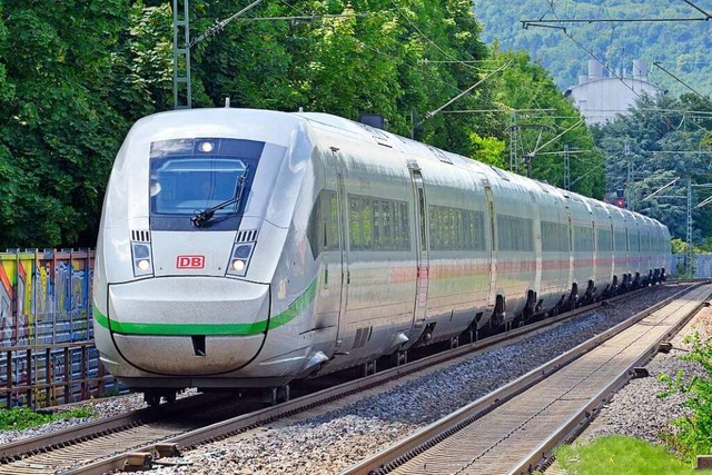 Die Plne fr den Ausbau der Rheintalbahn stoen auf Kritik.  | Foto: Michael Bamberger