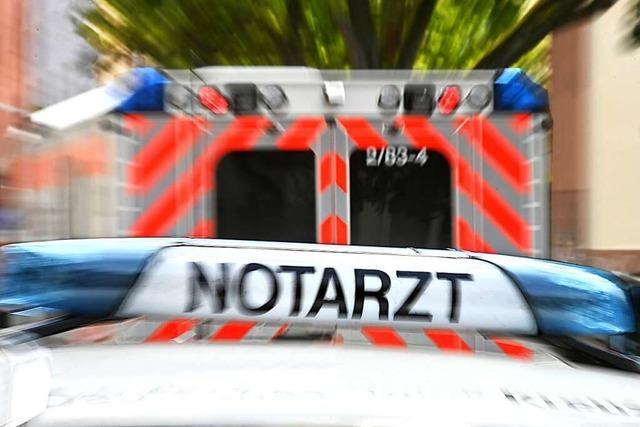Fußgänger nach Kollision mit Freiburger Straßenbahn verletzt