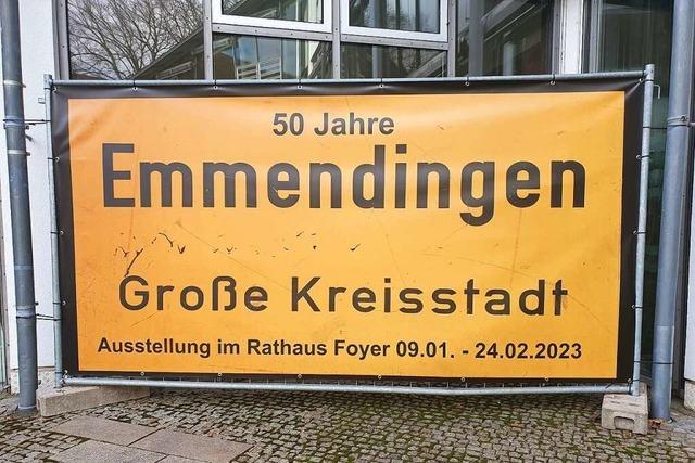 50 Jahre Große Kreisstadt Emmendingen: Warum alle davon profitieren