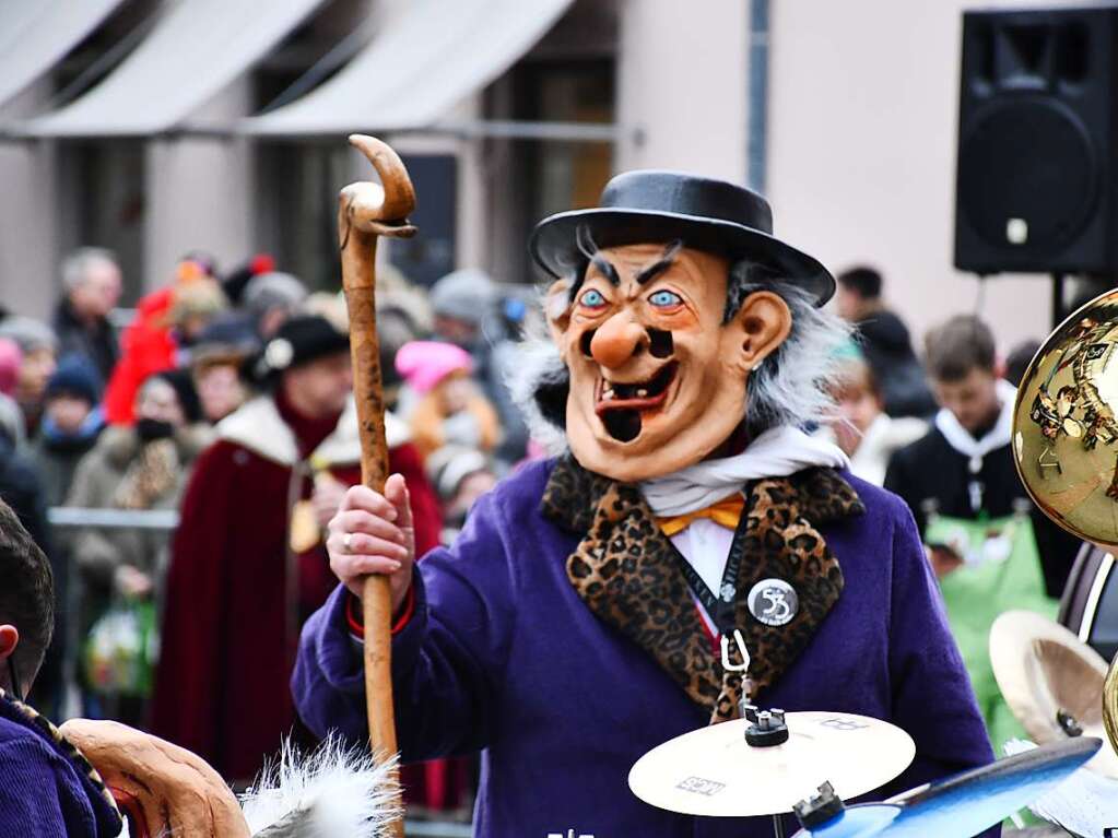 Impressionen vom Narrenbaumstellen in Lrrach