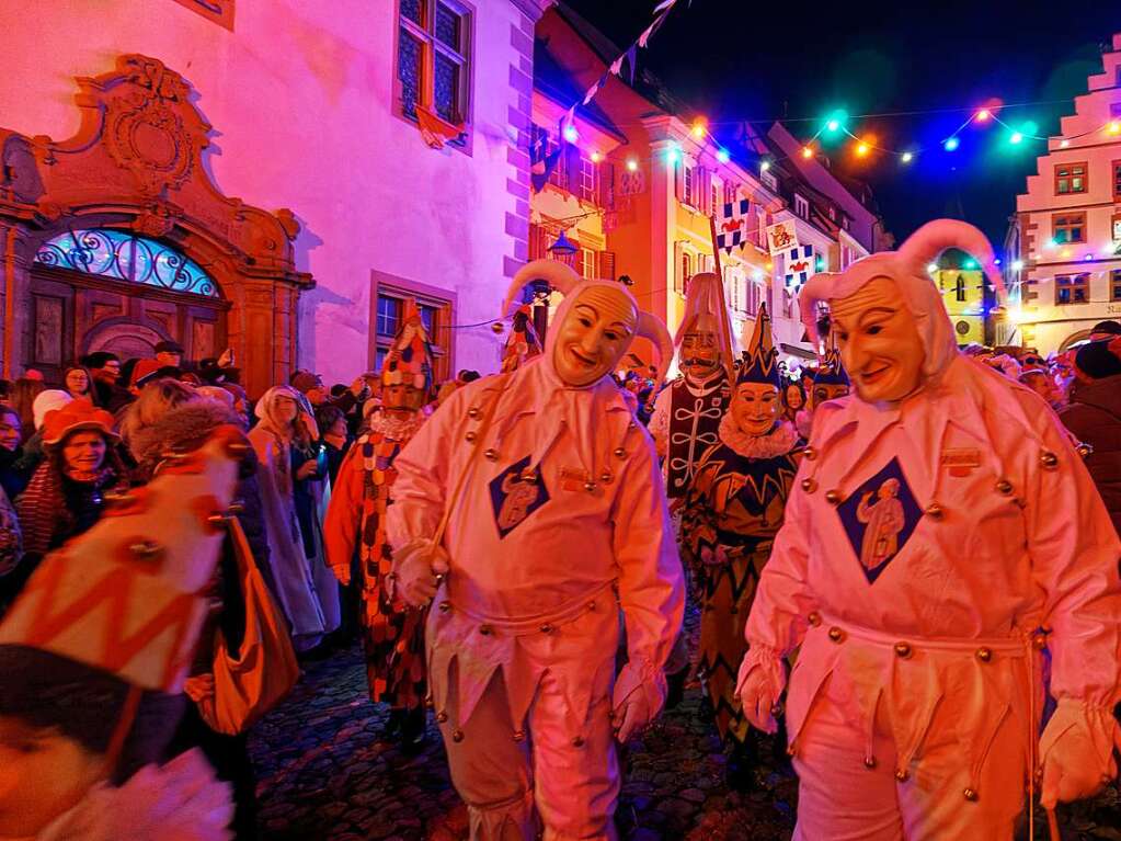 Start in eine lange Nacht: Die Znfte treffen sich am Samstagabend auf dem Marktplatz zum "Durcheinander-Umzug".