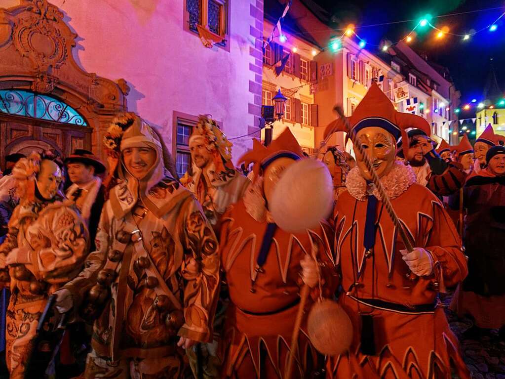 Start in eine lange Nacht: Die Znfte treffen sich am Samstagabend auf dem Marktplatz zum "Durcheinander-Umzug".