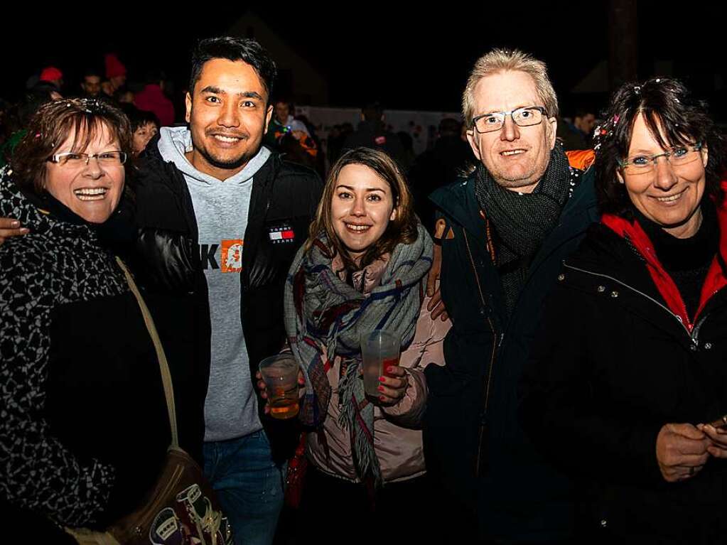 Viel Los war auf den Straen in Bollschweil in der Nacht von Samstag auf Sonntag. Rund 90 Znfte mit mehr als 2000 Hstrgern folgten dem Ruf.