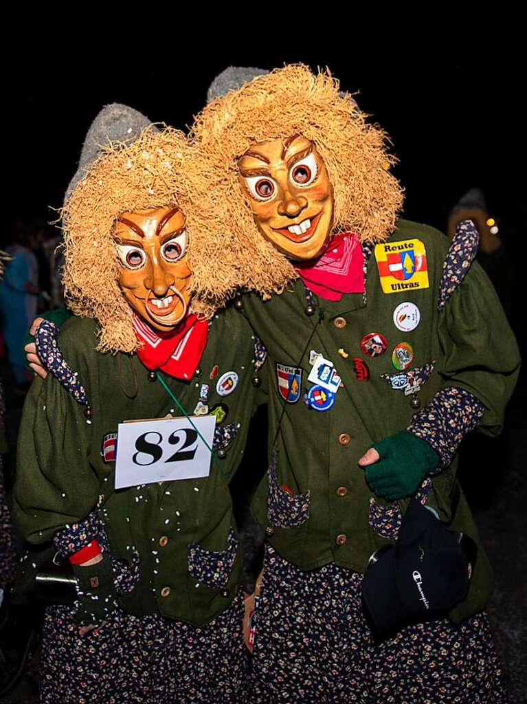 Viel Los war auf den Straen in Bollschweil in der Nacht von Samstag auf Sonntag. Rund 90 Znfte mit mehr als 2000 Hstrgern folgten dem Ruf.