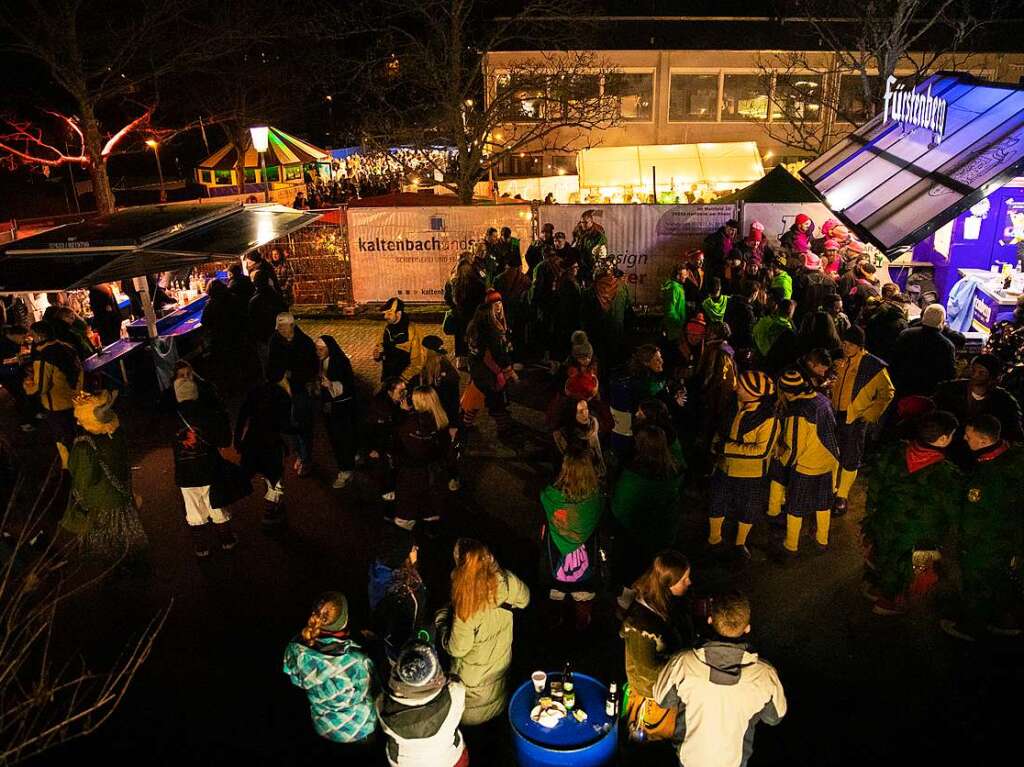 Viel Los war auf den Straen in Bollschweil in der Nacht von Samstag auf Sonntag. Rund 90 Znfte mit mehr als 2000 Hstrgern folgten dem Ruf.