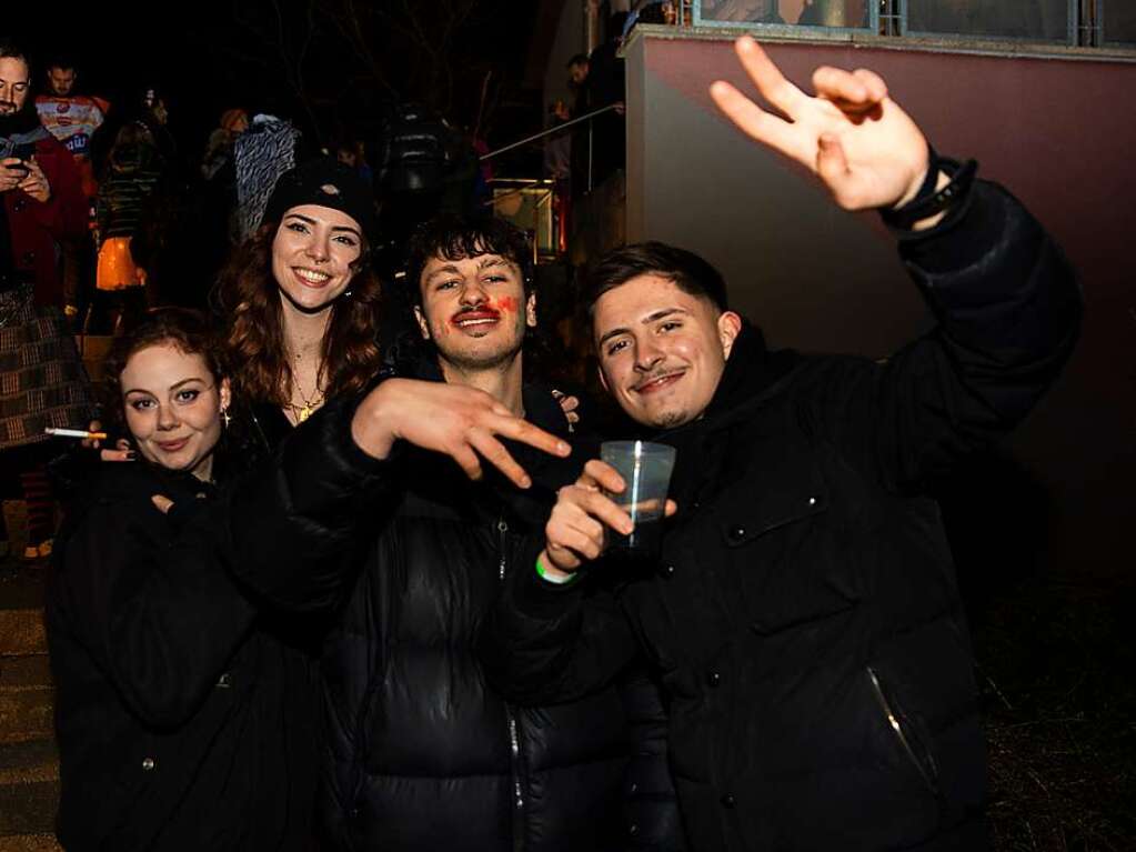 Viel Los war auf den Straen in Bollschweil in der Nacht von Samstag auf Sonntag. Rund 90 Znfte mit mehr als 2000 Hstrgern folgten dem Ruf.